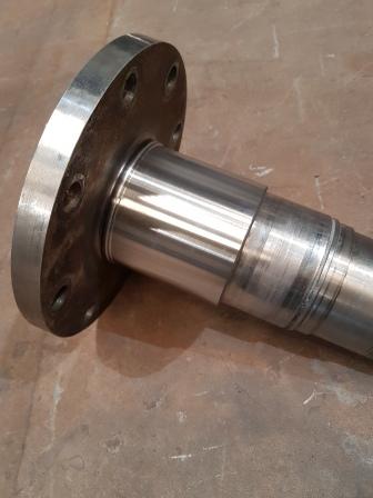 Laser Clad Stainless Steel Hollow Shaft