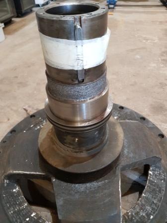 Laser Cladding of a Hollow Drive Shaft