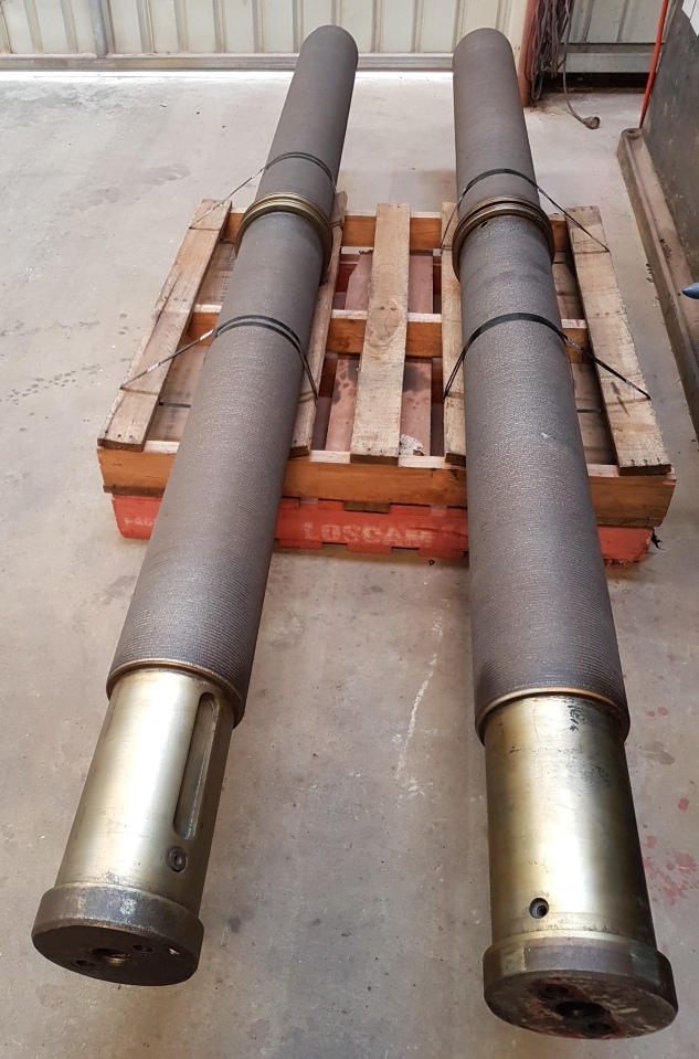 Laser Cladding 3.2 metre long Hydraulic Cylinder Rods